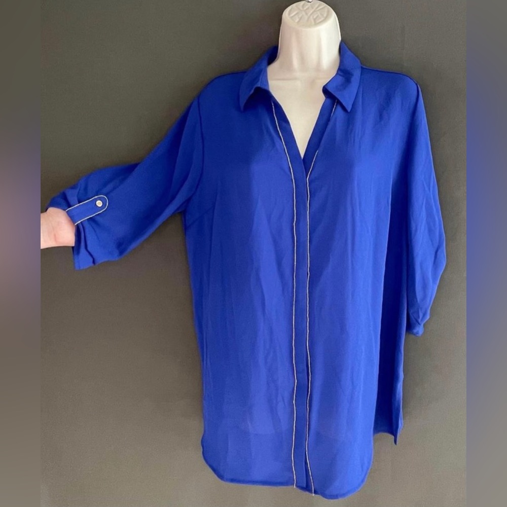NWT women's blouse/shirt JM Collection (PL) MSRP $54.50